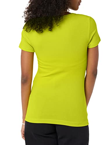 Image of Amazon Essentials Women's Slim-Fit Short-Sleeve Crewneck T-Shirt, Pack of 2