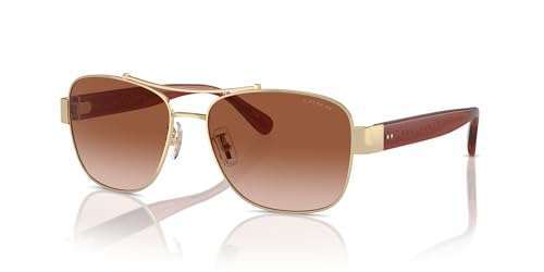 COACH Women's Hc7161 Aviator Sunglasses2