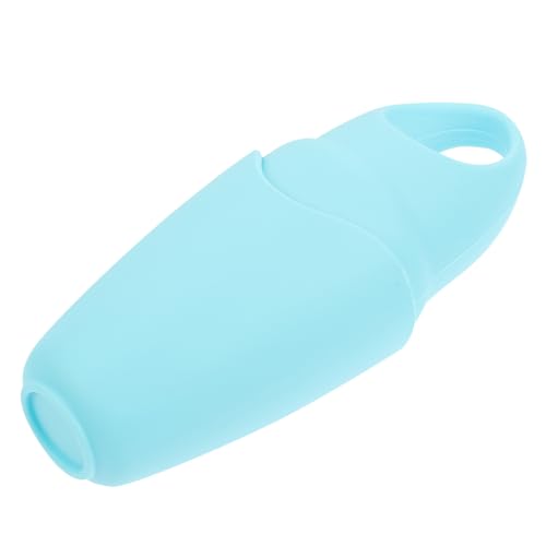 Alipis Masajeador Manual de Rodillos para Rostro y Ojos Portátil de Hielo Azul para Masaje Facial y Alivio Muscular Herramienta Multifuncional para Cuidado Piel