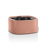 Lechuza PILA Color Stick Self Watering Planter Garden Flower Plant Pot Plastic Indoor/Outdoor Floor Planter with Drainage Hole L35 W35 H16,6 cm Coral Red