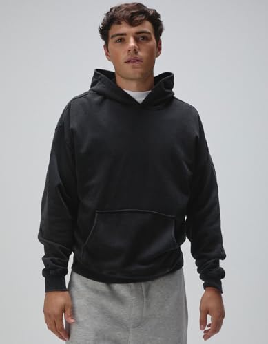 Rsq Mens Washed Oversized Hoodie3