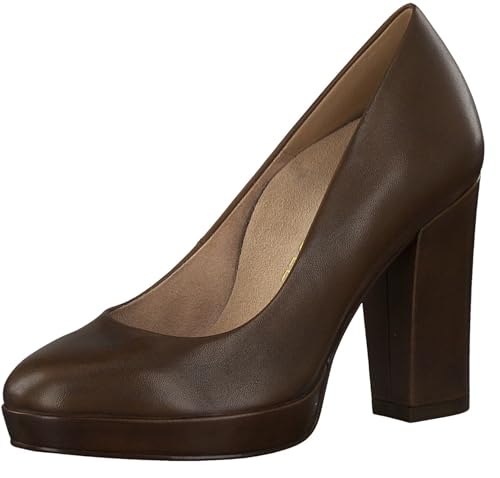 Tamaris Heart & Sole Damen Pump braun Leder 1-1-22401-25