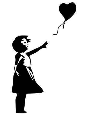 Arubas-uk Sticker Banksy There's Always Hope