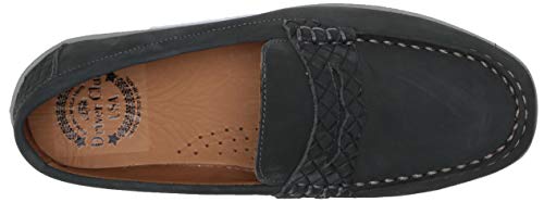 Image of Driver Club USA Kids' Kids Made in Brazil Fashion Genuine Leather Driving Loafer with Penny Detail