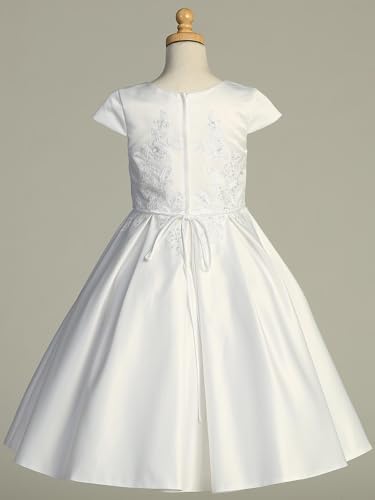 Plus Size Communion Dress - White First Communion Dress for Girls - Primera Comunion Vestidos2