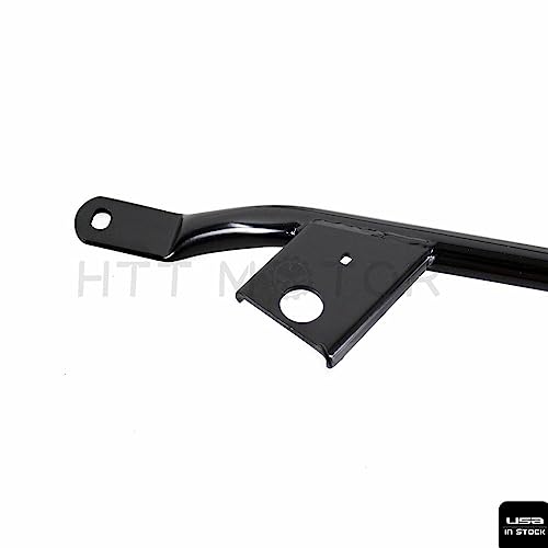 Soporte de acero para alforjas HTTMT 2009-2013 para motos Harley-Davidson Touring (Negro) miniatura 4