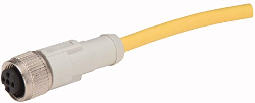 Eaton CSAS3F3CY2205 Cables de Conexión, Abierto, Conector Hembra Recto, 3 Polos, 5000 mm Longitud