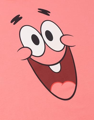 Pyjama Rose Bob l'Éponge pour Femme avec T-Shirt Patrick Star et Pantalon Long