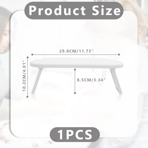 Handauflage Nagelstudio,Armauflage Kissen,Rutschfeste Maniküre Handkissen,Nagel Handkissen Für Schönheitssalons Heimmaniküre,Maniküre-Salon,Handpflege,Reduzieren Sie Den Handdruck - Weiß