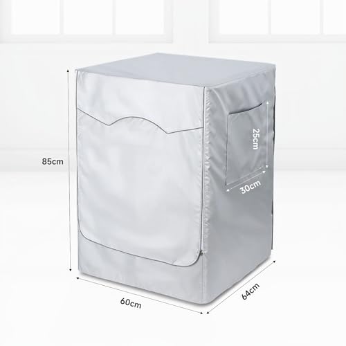 Funda Lavadora Exterior Impermeable - Plata - 60*64*85 - Imagen 8