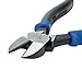 Klein Tools J2000-59 Pliers, Made in USA, Diagonal Cutting Journeyman Pliers with High-Leverage Design, Larger Head and Extra Long Blades, 9-Inch