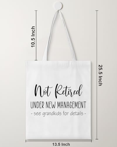 Retirement Gifts for Women Boss Manager Teacher Nurse - Retired Reusable Tote Bag for Casual Vacation, Shopping, Gym, Work2