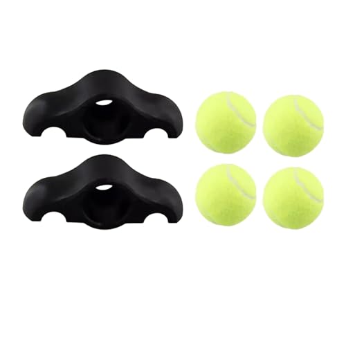 Adaptadores de Bicicleta Estática Milageto con Pelotas de Tenis para Core