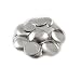 Cover Buttons - 3/4" (SIZE 30) - FLAT BACKS - QTY 25