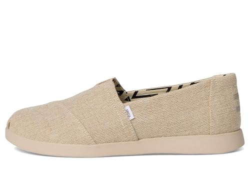 Image of TOMS Women's Alpargata Plus Slip On Espadrille, Textile Upper, Relaxed Fit, CloudBound Insole, Stretchy Easy On and Off