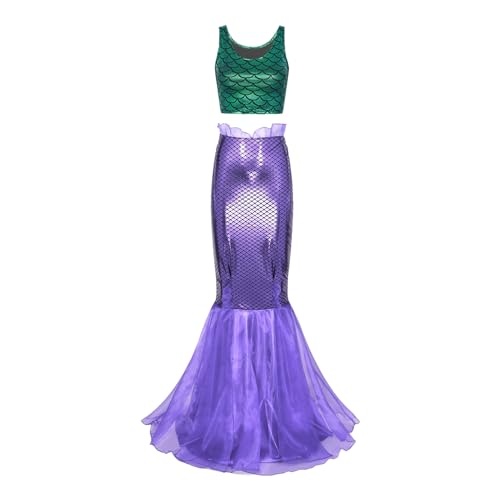 Déguisement sirène pour Halloween et clubwear : tankini imprimé écailles
