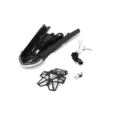 Kit de lampes LED moto avec support de plaque d'immatriculation - 4