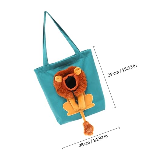 Sac de transport pour chat en toile respirante idéal pour vos sorties et voyages en duo