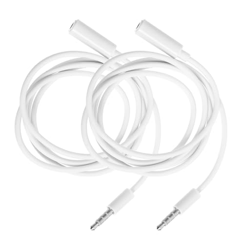 balacoo 2pcs 1.4m Cable Extensión Audio 3.5mm Estéreo