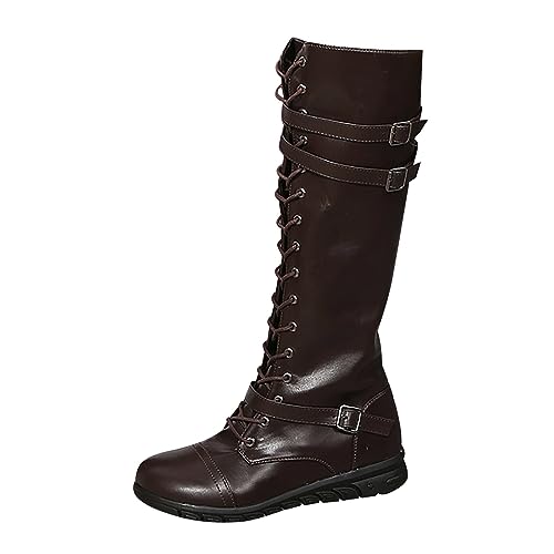 Bottes à lacets pour femmes finitions haut de gamme avec boucles