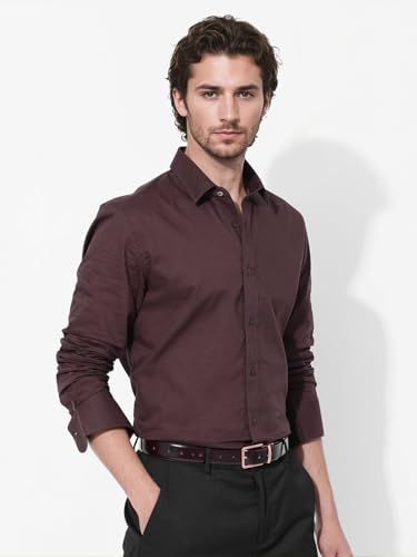 Image of Rare Rabbit Regular fit Plain Shirt