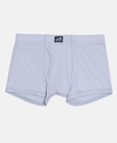 Image of Jockey 3036 Boys Super Combed Cotton Rib Fabric Solid Trunk with Front Open Fly and Ultrasoft Waistband (Pack of 3, Colors & Prints May Vary)