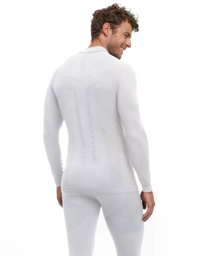 Falke Herren Warm Turtleneck Funktionsshirt Langarm Funktionswäsche – Ansicht 2