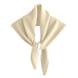 MaNMaNing Sciarpa Triangolare Donna Multiuso in Lana Sottile con Strisce Morbida e Leggera Perfetta come Foulard o Bandana per l