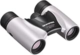 OM SYSTEM 8x21 RC II Ferngläser – Kompakt Taschengröße, Mehrfach Vergütete Linsen, Leicht, Reisen, Camping & Vogelbeobachtung – UV-Schutz, 15-Jahre-Garantie, Perlweiß