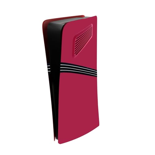 Image of PS5 Pro Console Face Plate Cover for PS5 Pro Digital Edition (Rose Red)