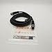 Elecbee M12 Male to Male 4 Pin A-Code Double Ended Cable Straight Industrial Waterproof Unshiled 2M/6.6ft