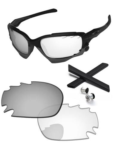 Image of Replacement Lenses for Oakley Racing Jacket /Jawbone Vented OO9171 62mm - Precision Fit, UV Block & Impact Resistant