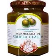 Mermelada de Ciruela Claudia | Categoría Maxifruta | Formato 305g | Sin Azúcares Añadidos (S/A) | Alta Fidelidad Nutricional | Perfil Digestivo Optimizado | Vegana