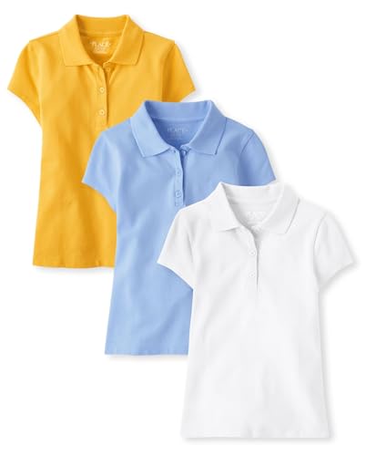 Image of The Children's Place Multipack Short Sleeve Pique Polo