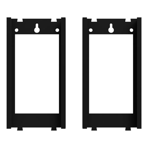 Image of Hot Wheels Wall Display System | Black | Modular Wall Hanger for Regular & Premium Carded 1:64 Diecast Cars | Expandable Wall-Mount Organizer (Extension Pack [ Extension 2pcs ])
