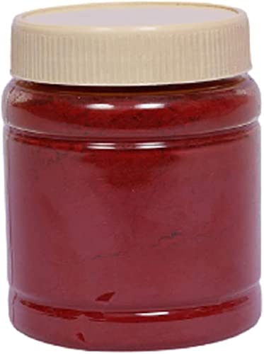 KSJONE Natürliches dunkelrotes Sindhoor Kumkum Pulver für Pooja und andere Hindu-Rituale, Tilak und Suhag Sindoor für Tilak Tika, Pooja, Pujan, Havan, Anbetung (40 Gramm) Cover