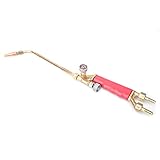 El soplete de soldadura utiliza un cable muy grueso que es fácil de deformar y duradero.