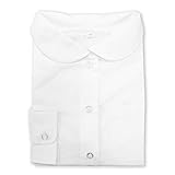 [アッシュベリー] 形態安定・丸えり長袖ブラウス/カッターシャツ/ワイシャツ/女子スクールシャツ/ 150cm(11800)