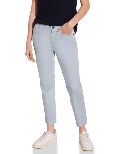 STREET ONE Damen A377207 7/8 Satin Hose, ICY Blue, 38W / 26L