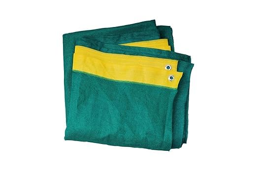 Green Shade Net for Garden and Balcony | UV Stabilized Net for Plants, Nurseries, Home Terrace & Outdoor Use | Durable & Weather-Resistant Garden Netting (3m-75%-10 x 15 feet)