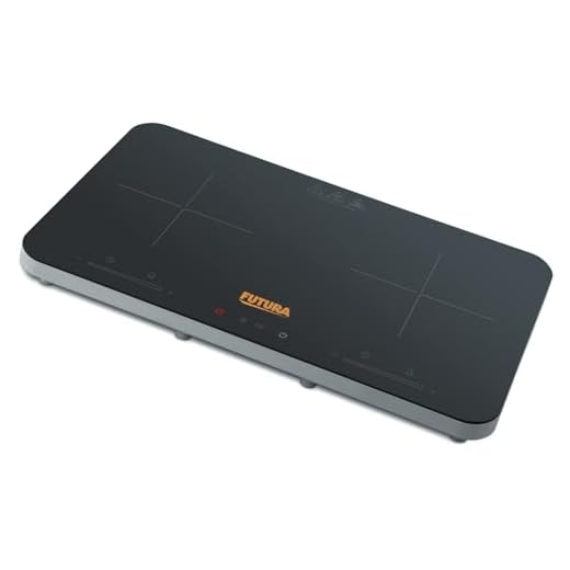 Hawkins Futura Dual Hob Induction Cooktop, 3600-W, Auto Cut-off, Child Lock, Intelligent Boil-Dry Protection, 20 Power Settings, Black (FIC2A1)