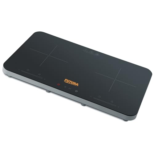 Hawkins Futura Dual Hob Induction Cooktop, 3600-W, Auto Cut-off, ...
