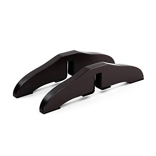 WELLAND Support Feet for 360 Degree Configurable Gate Collection, Espresso, A Pair