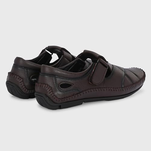 Image of Centrino Sandal for Men | Enhanced Grip Insole for Superior Stability | Modern & Stylish Design with Adjustable Straps | Lightweight & Comfortable Footwear for All-Day Wear (7333)