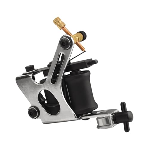 ATOMUS 10 Wrap Coil Liner Tattoo Machine - Iron Frame Tattoo Coil Machine for Line Work