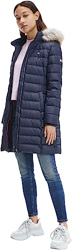 Tommy Jeans Damen Tjw Chicago Windbreaker Windjacke, Black, Large