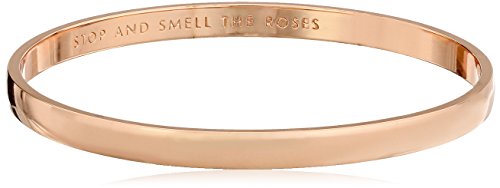 Kate Spade New York Idiom Bangles Stop And Smell The Roses Solid Bangle Bracelet #TOP1