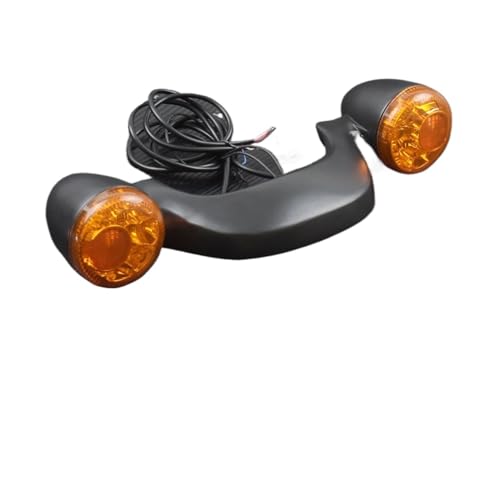 Clignotant arrière et feu stop noir mat pour moto Harley Touring FLHRXS 10-Up
