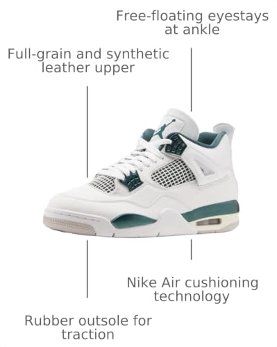 Image of Nike Jordan 4 Retro Mens Shoes Size