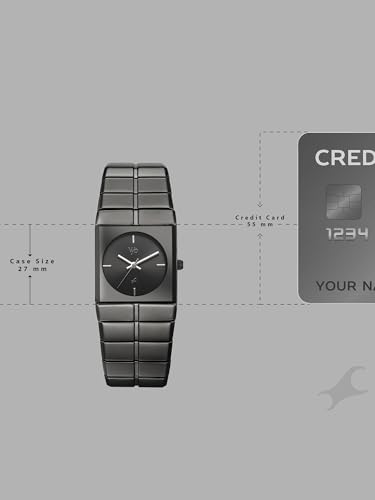 Image of Fastrack Vyb Nova with Quartz Analog Grey Dial Grey Alloy Strap Watch for Men - FV30044QM02W